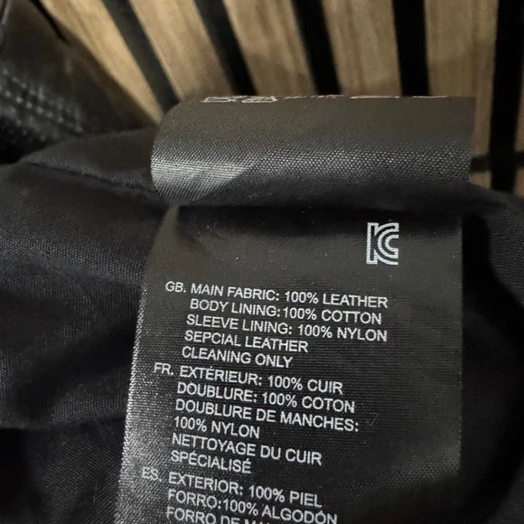 GSTAR 100% Leather Jacket - Picture 5 of 6